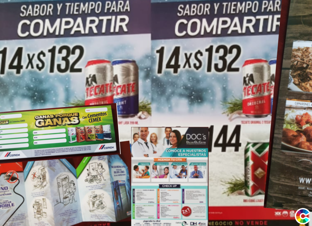 Posters y stands de cartón Monterrey